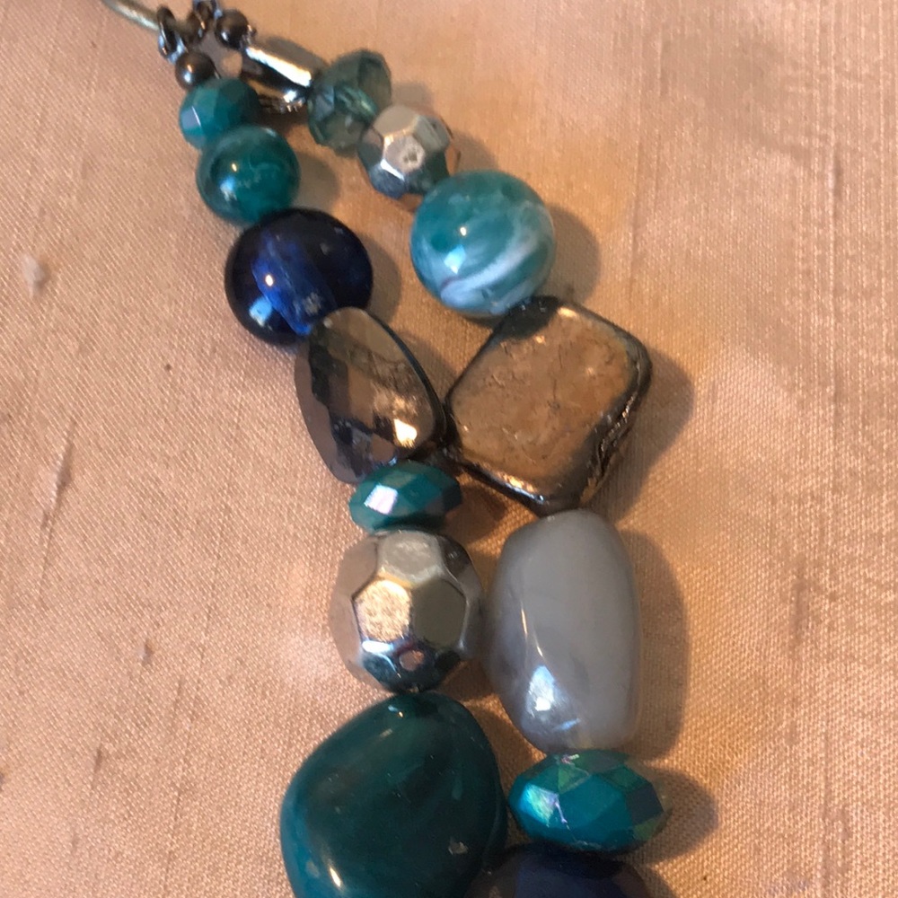Ruby Rd. Blues Teal statement necklace - Picture 8 of 8